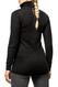 722200 black Zip Turtleneck 200-1